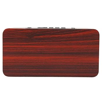 Amazon.co.jp: フェイクウッドスピーカー、重低音を備えた強力な